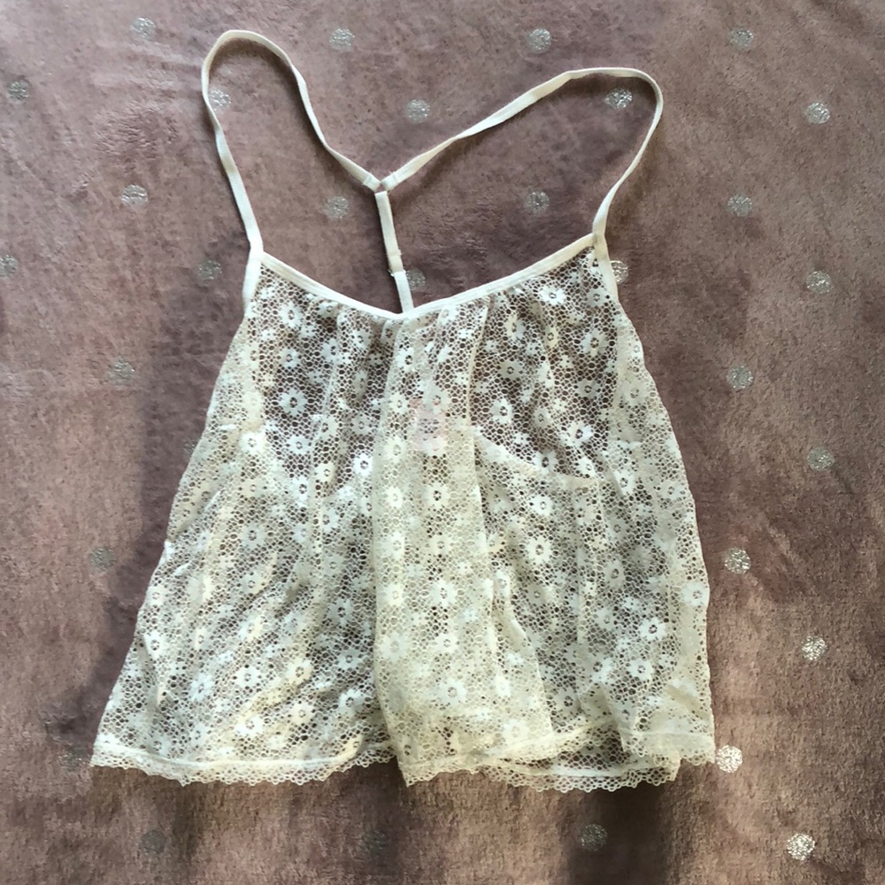 VS lace tank